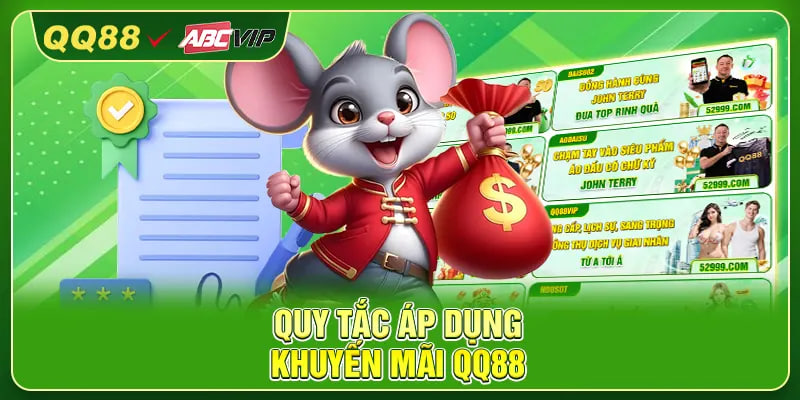 Quy tắc áp dụng khuyến mãi QQ88